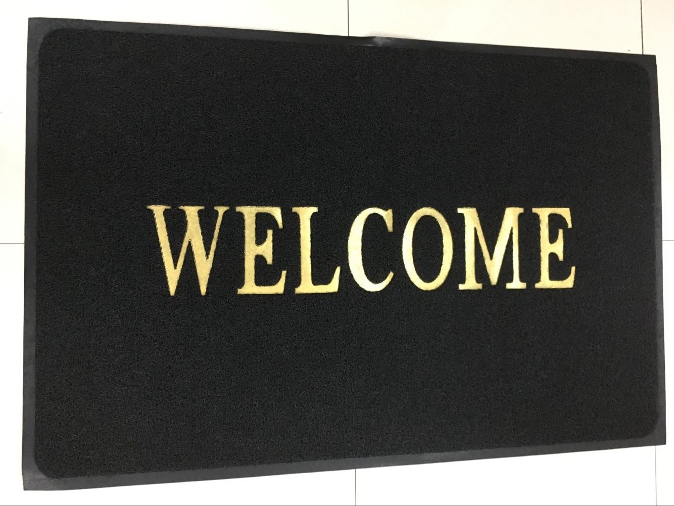Welcome to the thickened version! Welcome mat, brushed mat, door mat, foot mat, PVC floor mat, wire ring floor mat, 78*118cm details Picture