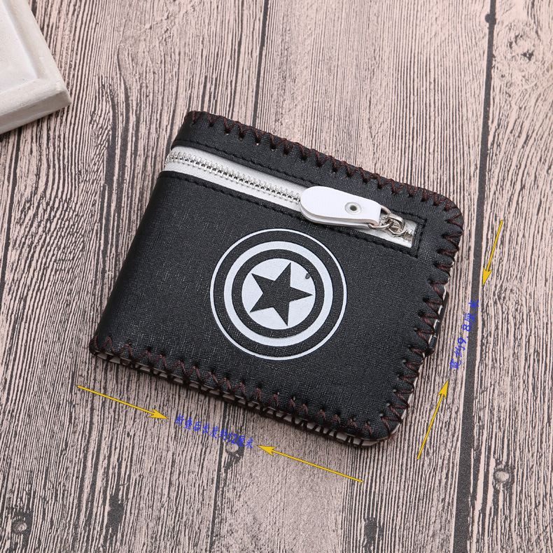 新品个性钱包 多功能钱夹 男女通用票夹 网络时尚语言钱夹 热销中产品图