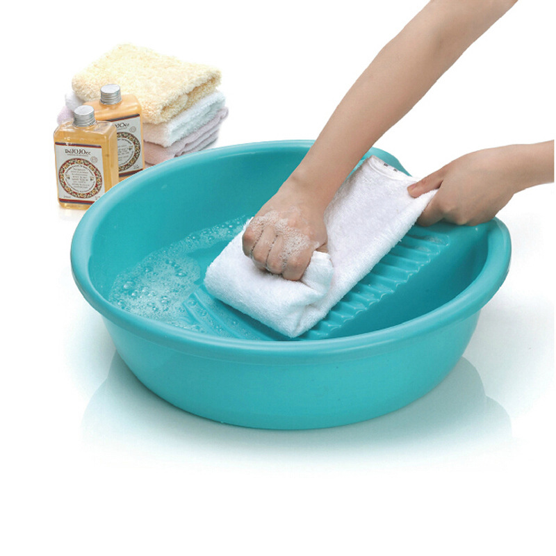 HSBC Shinka Japanese self-brought washboard thickened durable plastic washbasin washbasin 30950