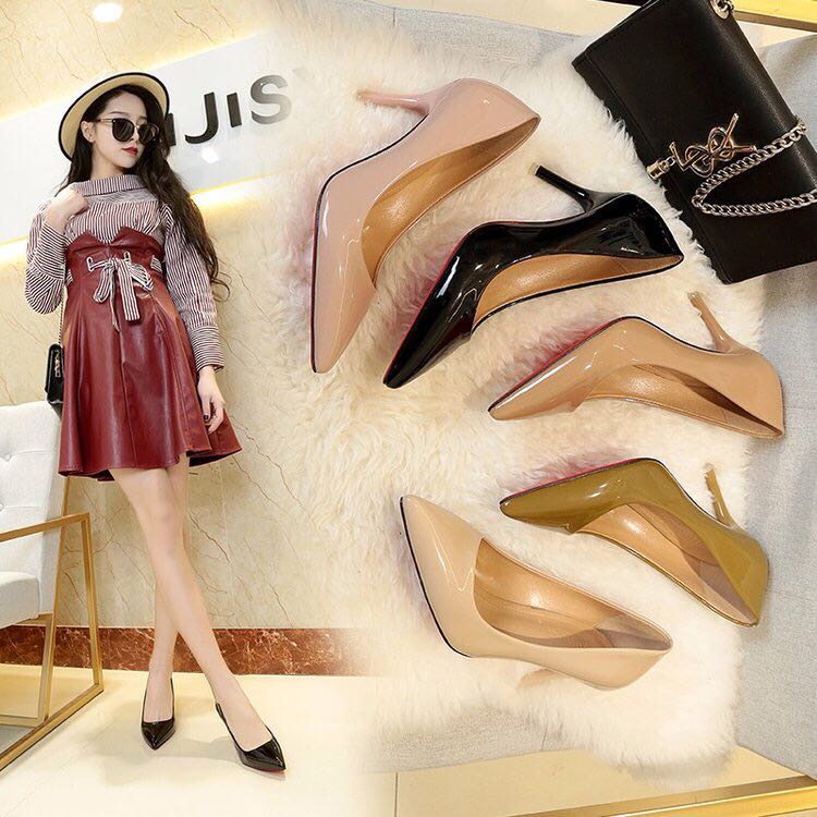 简单经典款高跟鞋