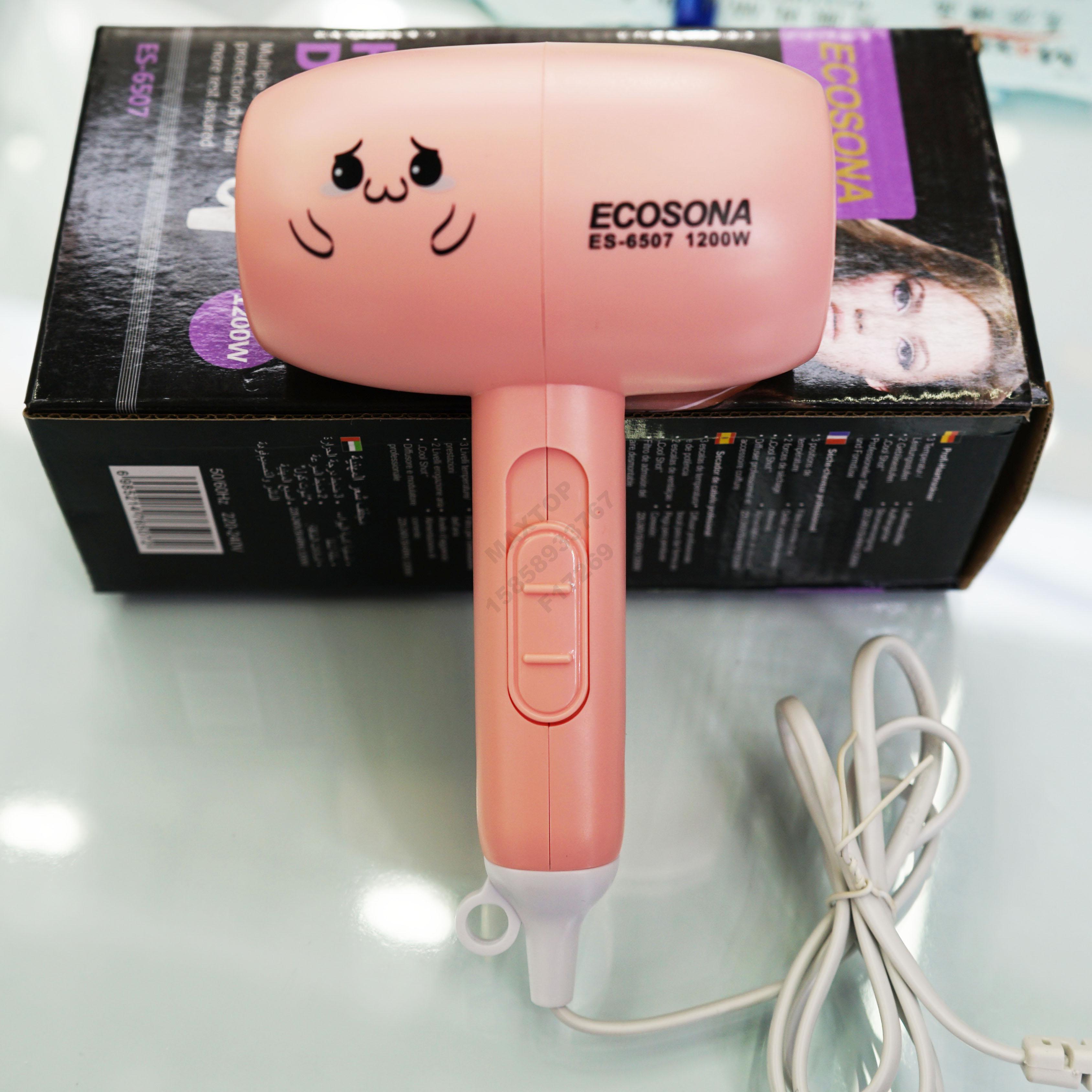 مجفف شعر سريع صغير جدا من طراز Ecoona 1200W Application Scenario