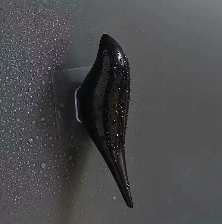 创意墙面小鸟无痕挂钩装饰挂钩壁饰卧室门后挂衣钩立体单钩衣帽钩产品图