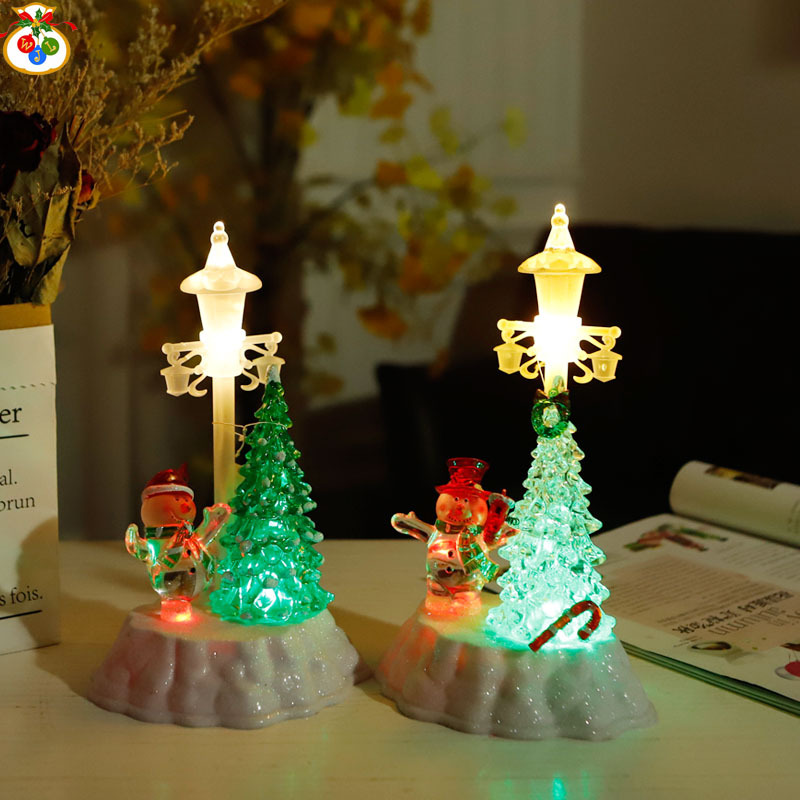 Christmas decorations Christmas lights Christmas Tree Santa Claus Little night lights