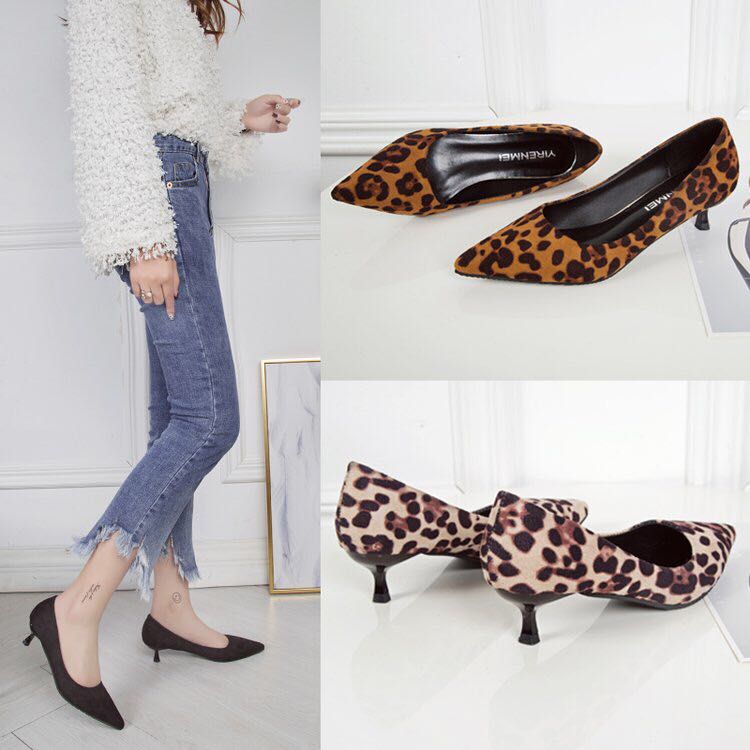 女式时装单鞋实物图