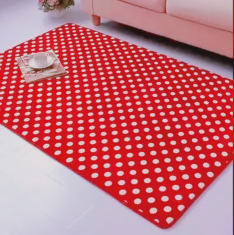 0.7cm thick coral/flannel carpet living room carpet bedside rug sofa cushion absorbent non-slip mat