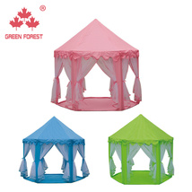 现货室内薄纱六角儿童帐篷儿童游戏屋公主游戏城堡帐篷定制玩具屋