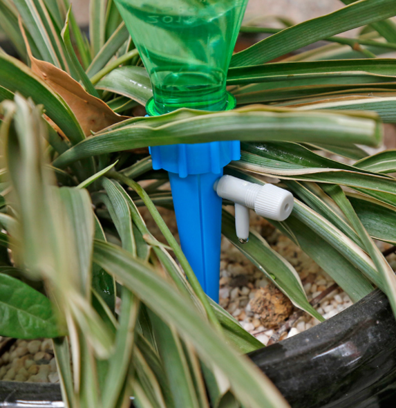 自动浇花器 带开关控制阀门 渗水器 滴水器 滴灌懒人产品图