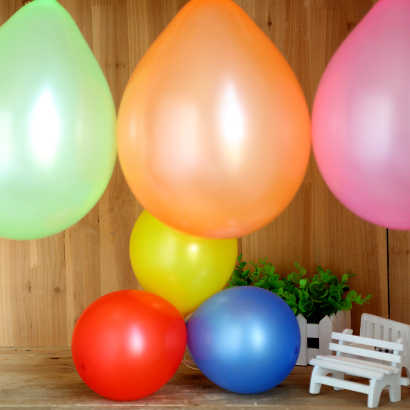 Balloon wholesale wedding decoration balloon thickening 1.2 grams pearlite activity celebration balloon 100