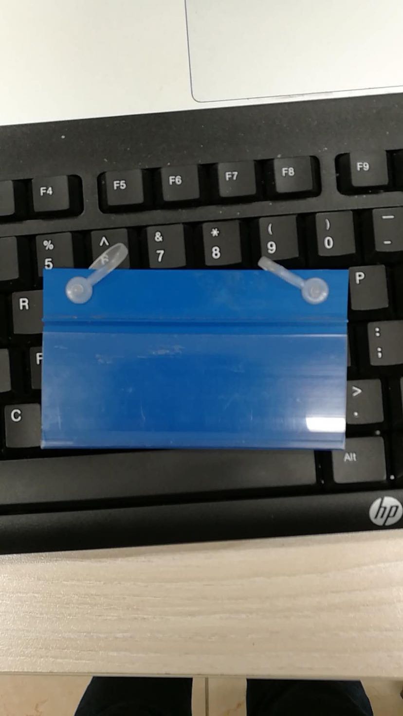 Plastic price tag. tags
