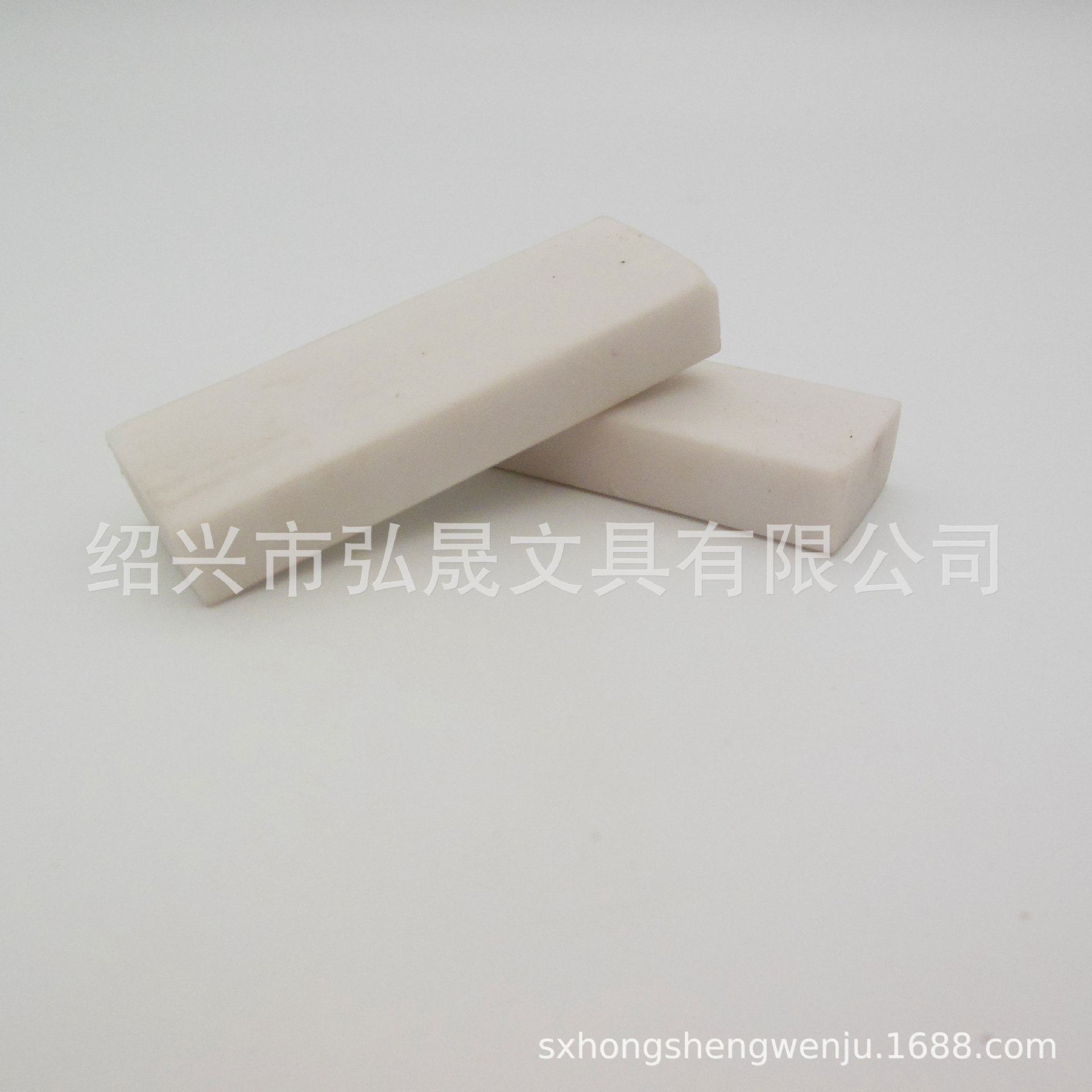 白色PVC材料办公橡皮学习用品橡皮生产厂家细节图