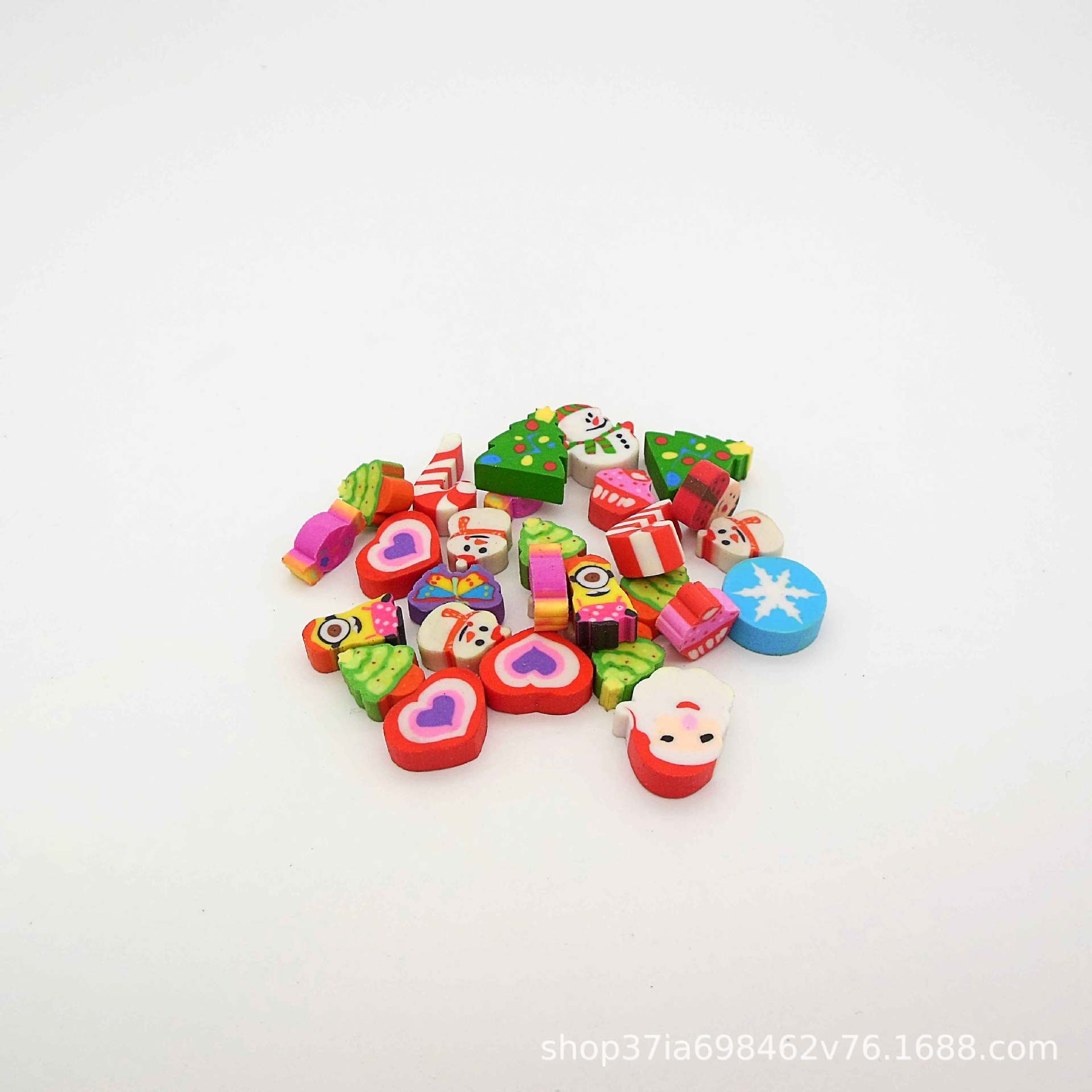 迷你卡通多色定制橡皮套装儿童文具橡皮生产厂家产品图