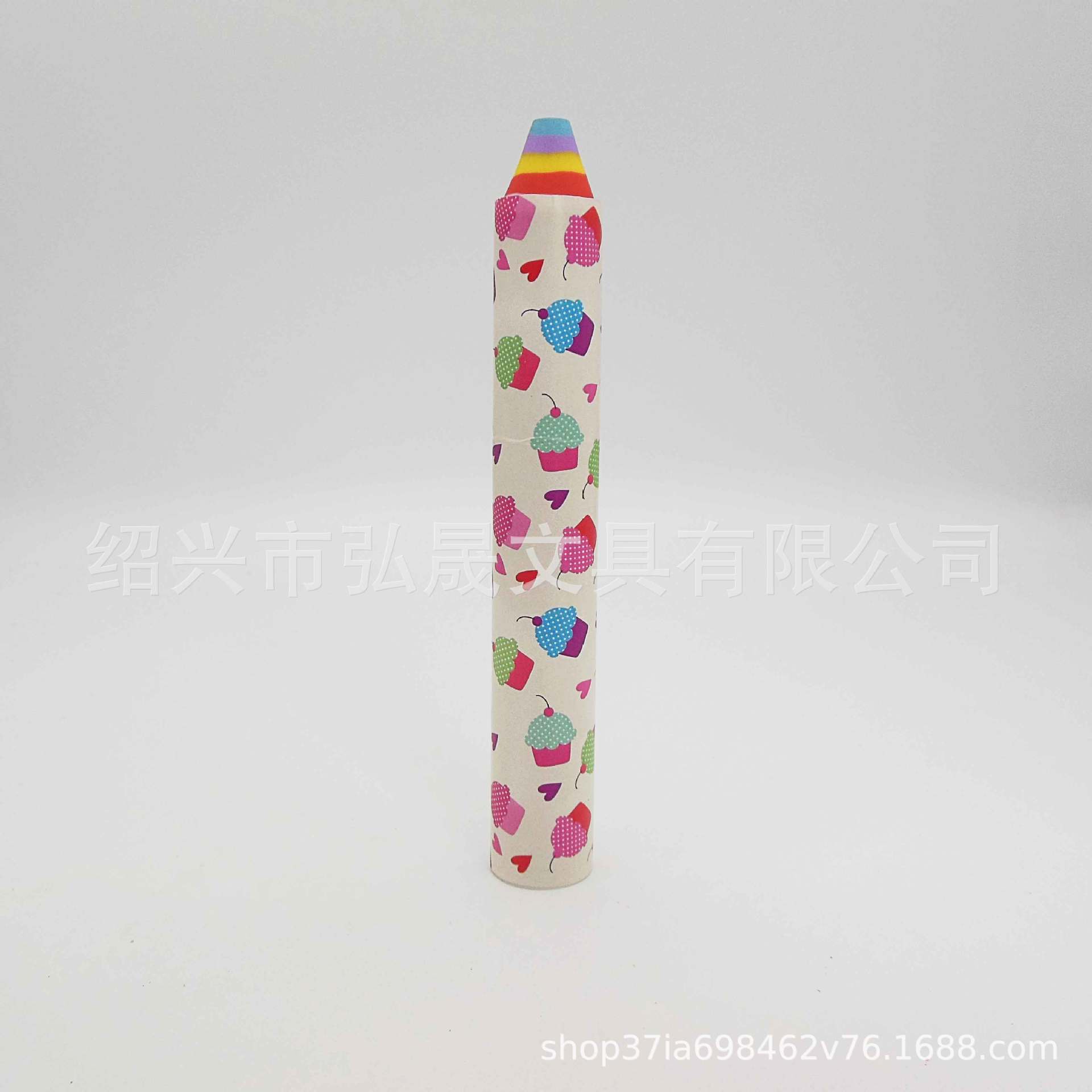 蜡笔定制橡皮擦儿童文具橡皮生产厂家产品图