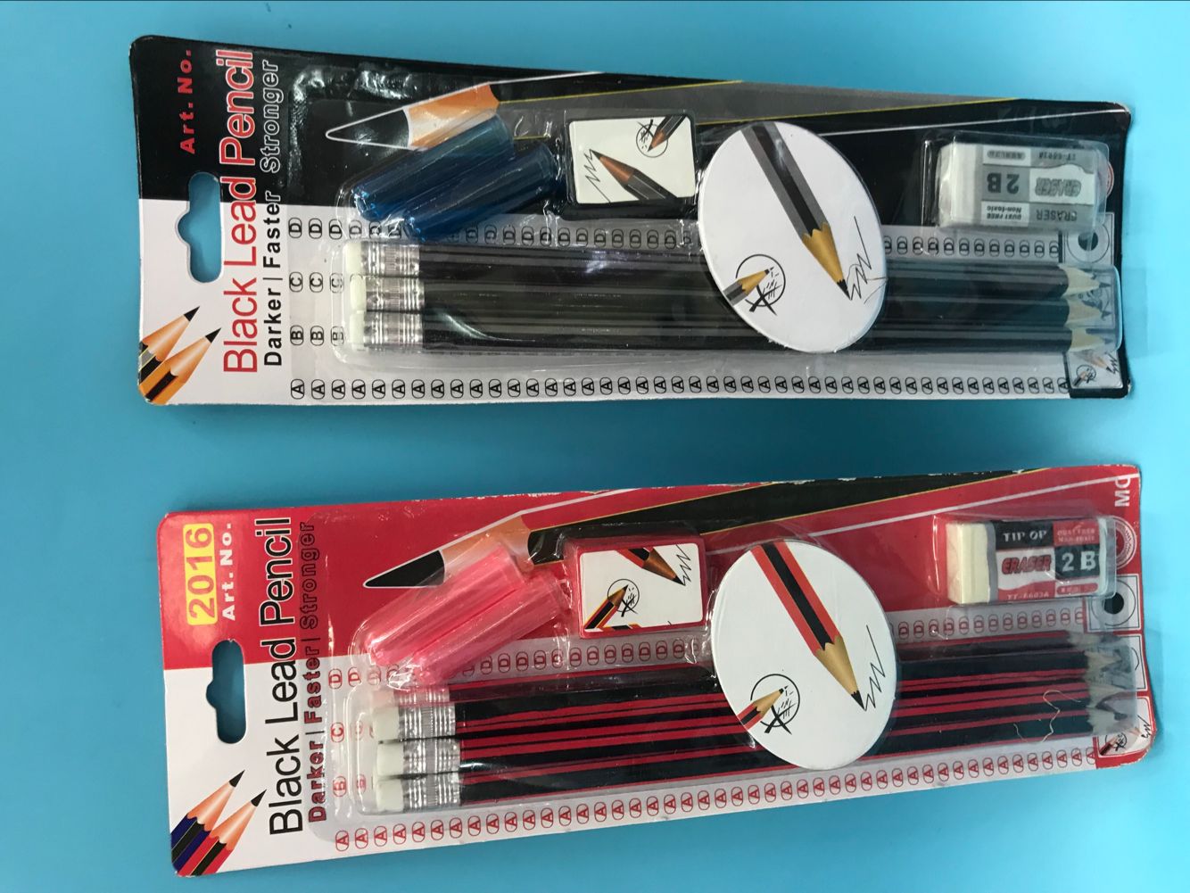 六支铅笔橡皮文具套装儿童文具学习用品
