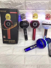 Mobile phone karaoke microphone