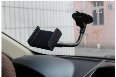 长杆懒人车载手机支架吸盘支架导航支架挡风玻璃支架产品图