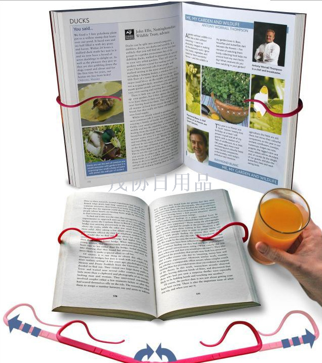 Bookmark clip Creative portable reading stand Reading stand book clip Book clip fixed clip for foreign trade export only