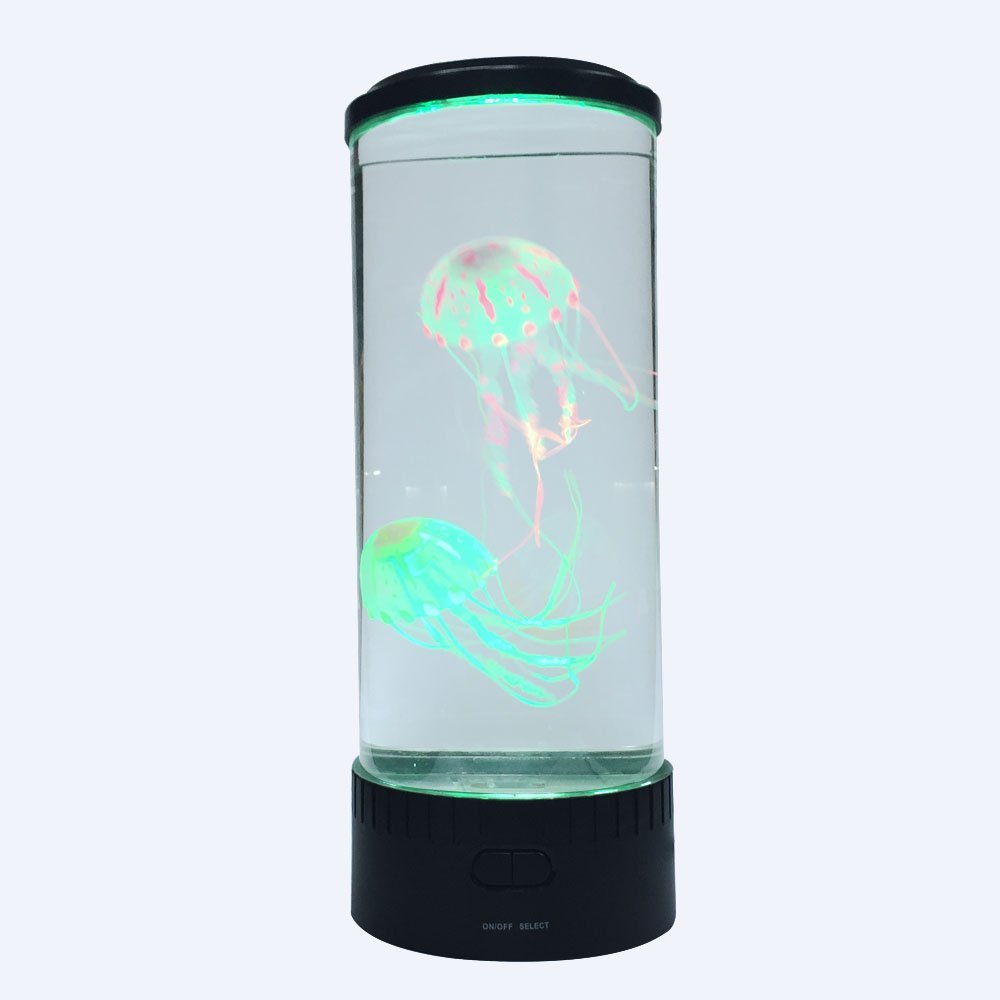 Jillyfish Lamp, cylindrical jellyfish lamp aquarium