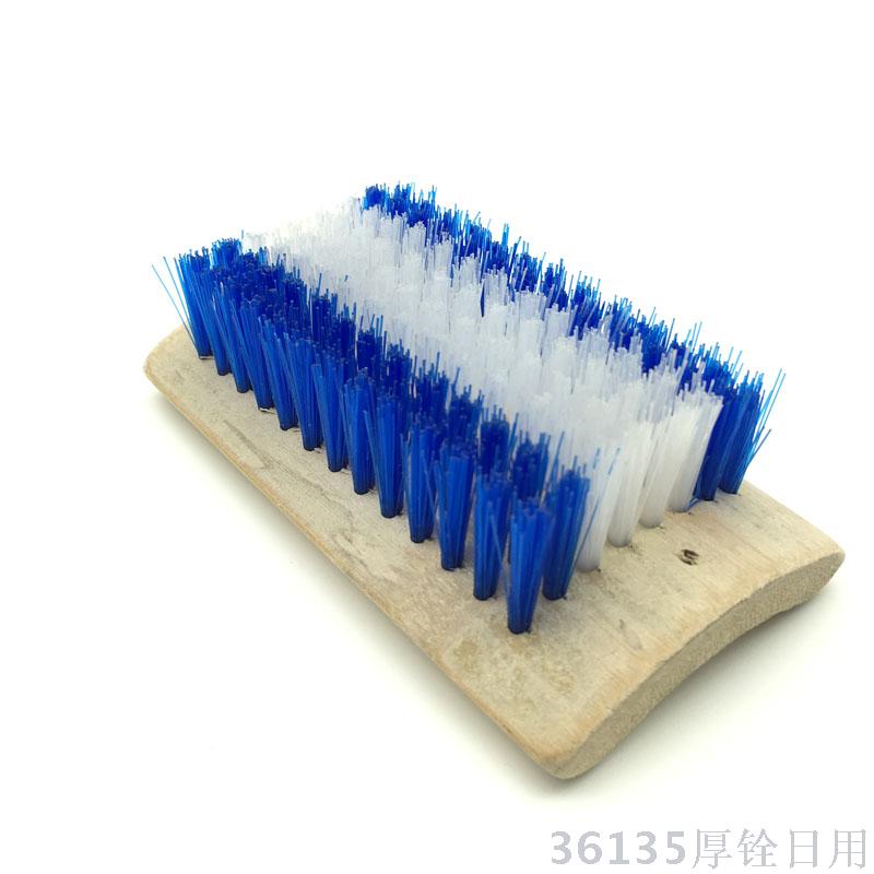 Bamboo Brush Natural Bamboo Hard Hair Household Shoe Brush Cleaning Brush Specification drawing