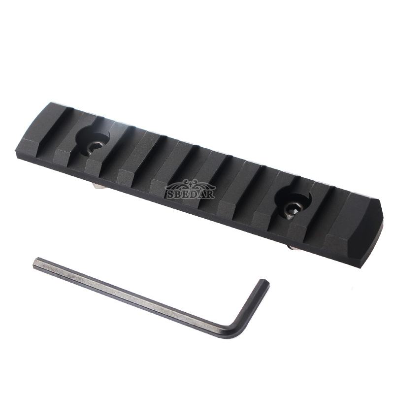 M-LOK9 segmento cabeza redonda barra de guía de metal hoja de guía Specification image