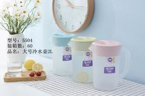 Large cold kettle 2L heat resistant plastic cold kettle domestic cold boiled water soya-bean milk juice pot teapot teapot tie teapot