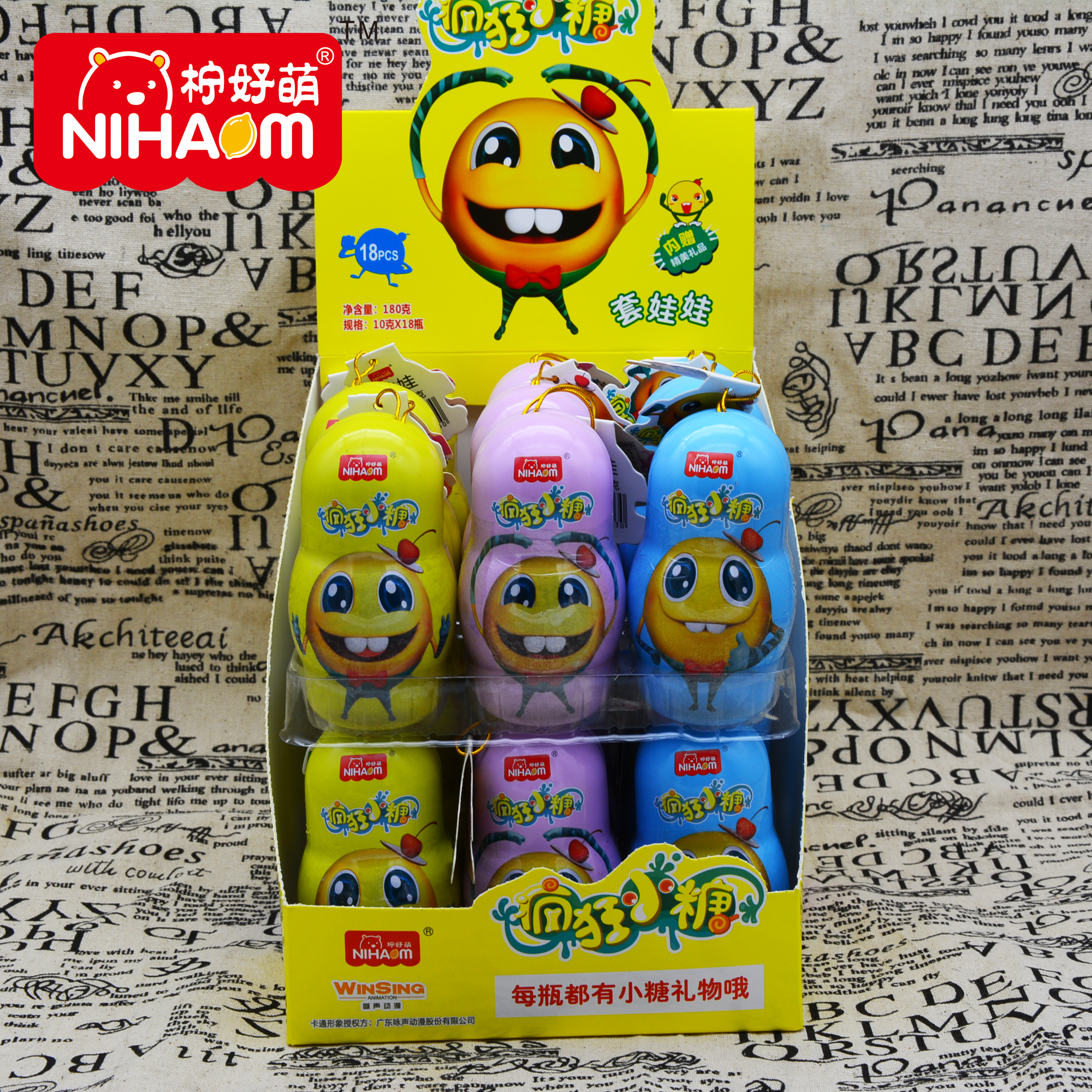 Lemon So Cute Little Angel Food, Crazy Little Candy Doll Set. Application Scenario