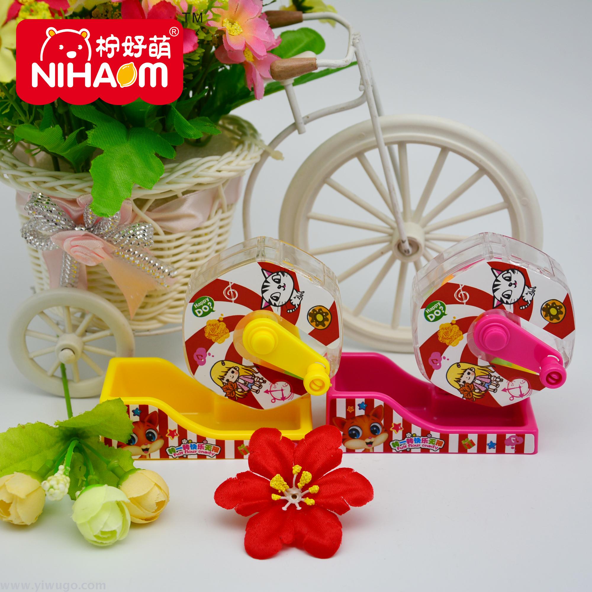 柠好萌小天使食品，摩天轮摇糖机。产品图