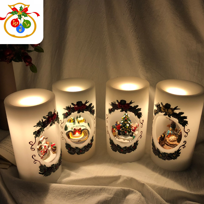 Christmas decorations small night lights LED atmosphere lights smart home creative products gifts