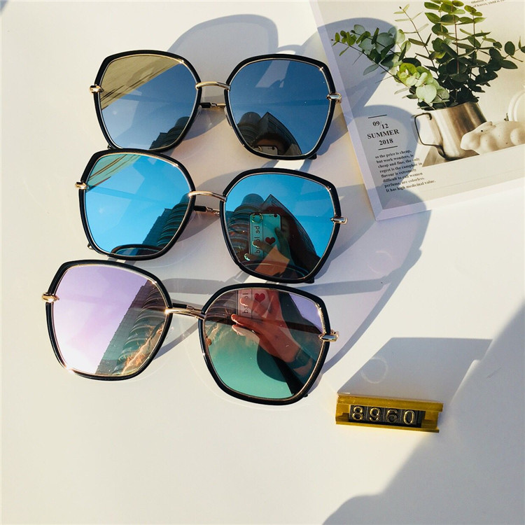 New big frame fashion sunglasses south Korean version of the same star sunglasses thumbnail
