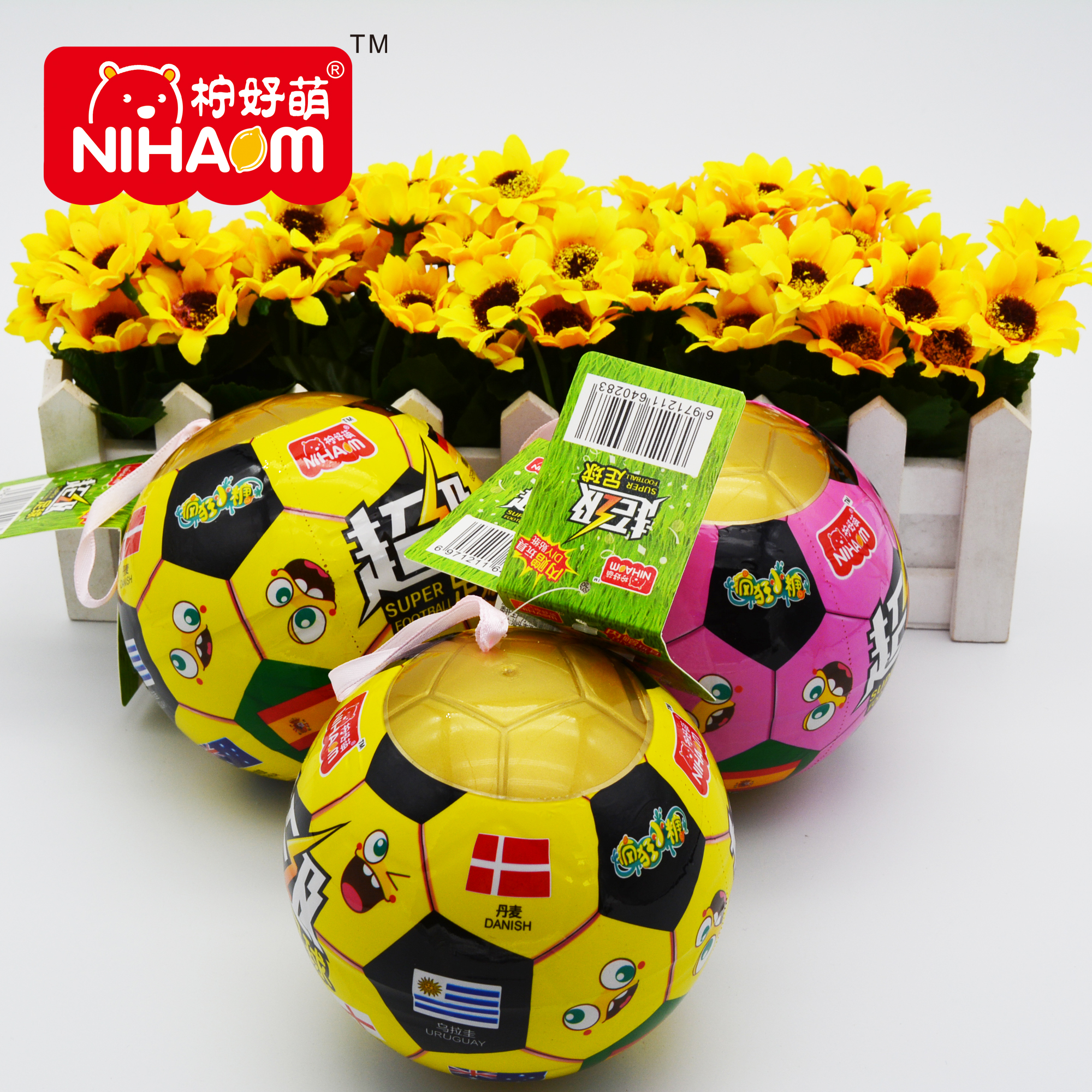 柠好萌小天使食品，超级足球产品图