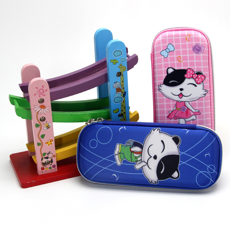 Eva Pencil Case Pencil Case Large Capacity Primary And Secondary School Students Pencil Case Specification drawing