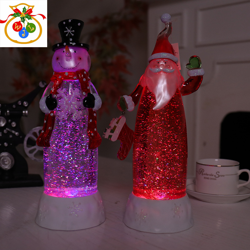 Christmas atmosphere light novel household light exquisite decoration crystal light for women's birthday gifts