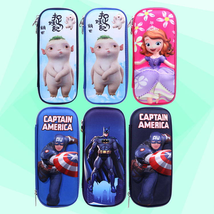 Cartoon Eva Good Woven Pen Bag Stationery Supplies For Primary School Students Application Scenario