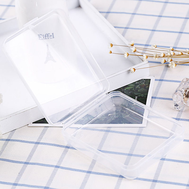 大方 透明收纳盒子批发 粉扑盒海绵盒假睫毛饰品盒洁面扑盒