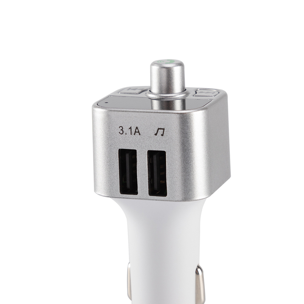 3.1A车载快充 车载蓝牙mp3 车载插卡mp3播放器产品图