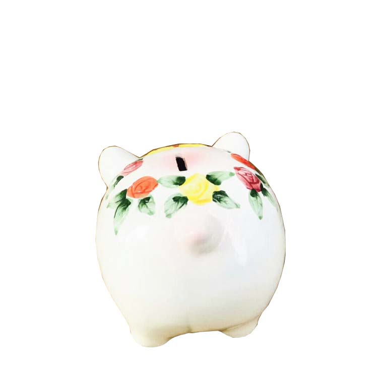骏工陶瓷厂家直销陶瓷工艺美术摆件存钱罐叮当猫小猪佩奇好KT猫详情图4