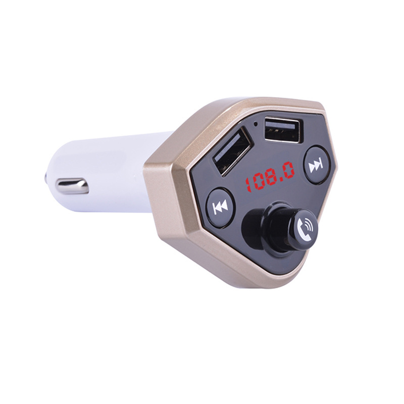 车载mp3蓝牙播放器汽车播放器点烟器式B4蓝牙充电器细节图