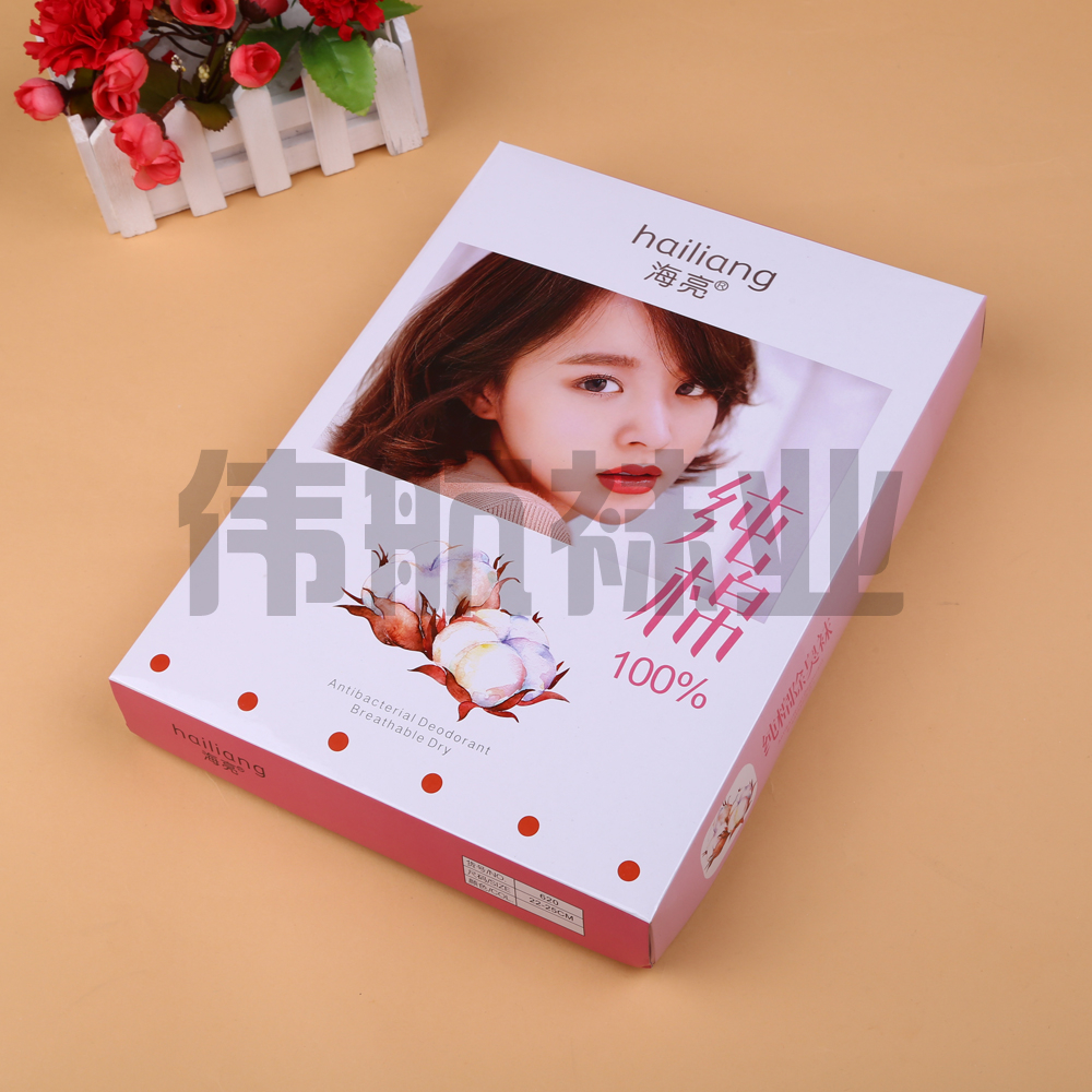 Weihang Socks ladies' cotton socks pure cotton 100% cotton sweat-absorbing deodorant female socks four seasons socks thumbnail