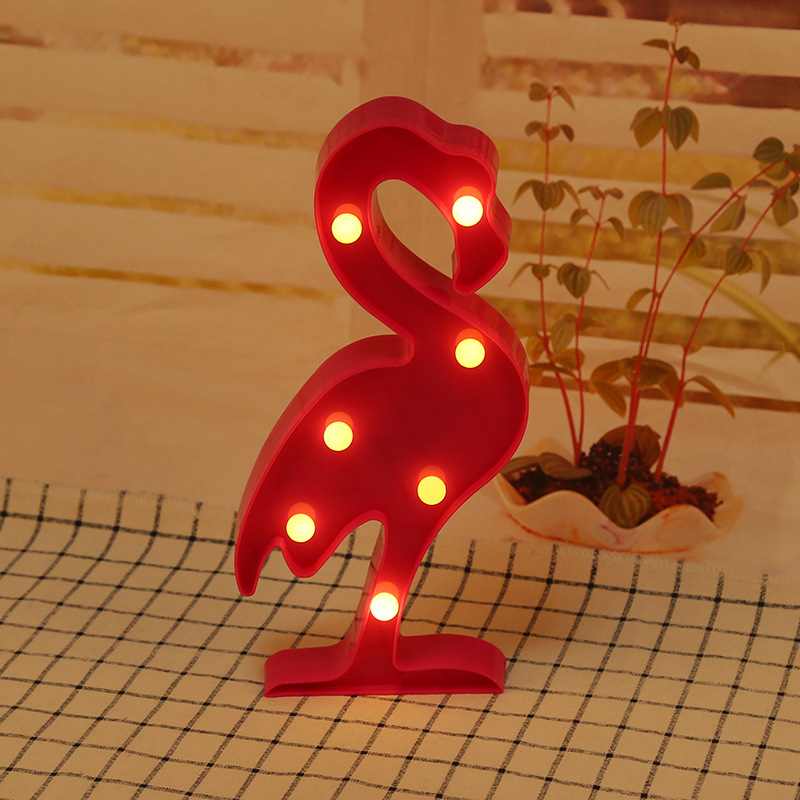 Instagram new LED night lights decorative hanging lights festive decorations lights flamingo modeling lights