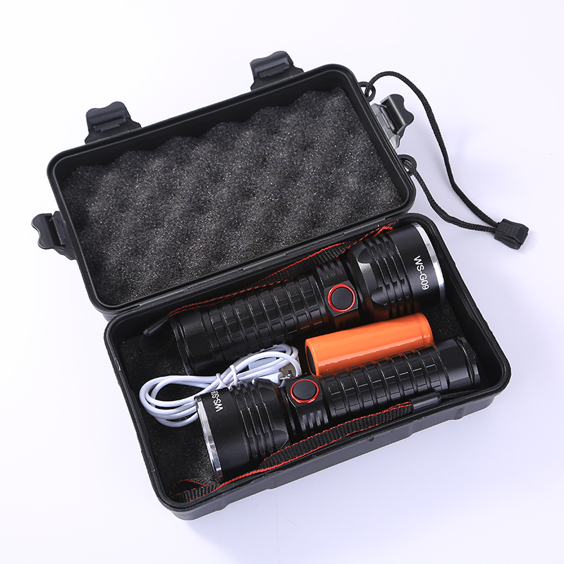 Cross-border bestseller T6 dimming flashlight - Outdoor Lighting camping flashlight factory direct sales Application Scenario