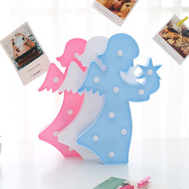 Instagram's new Angel Night Lights festive party lights decorated girl's heart room lights Christmas lights