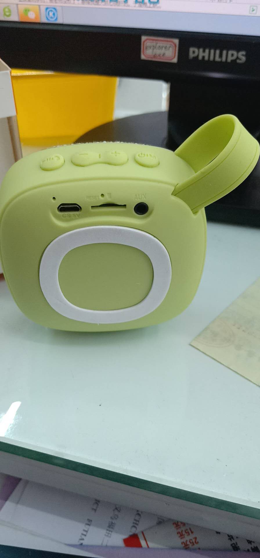 X25 Wireless Bluetooth Speaker, fabric Bluetooth speaker, outdoor mini Portable sports Bluetooth speaker, card slot speaker Specification image