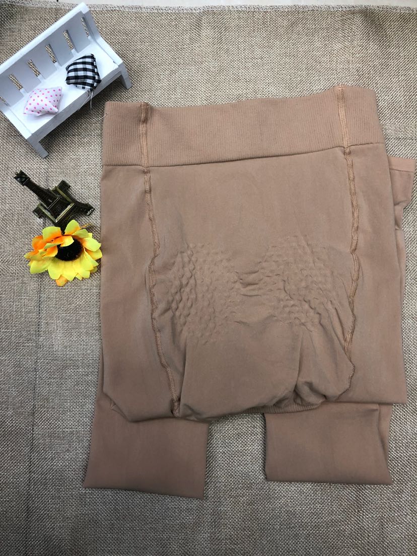 606高密度加厚不起球不变形高腰连裤踩脚袜细节图