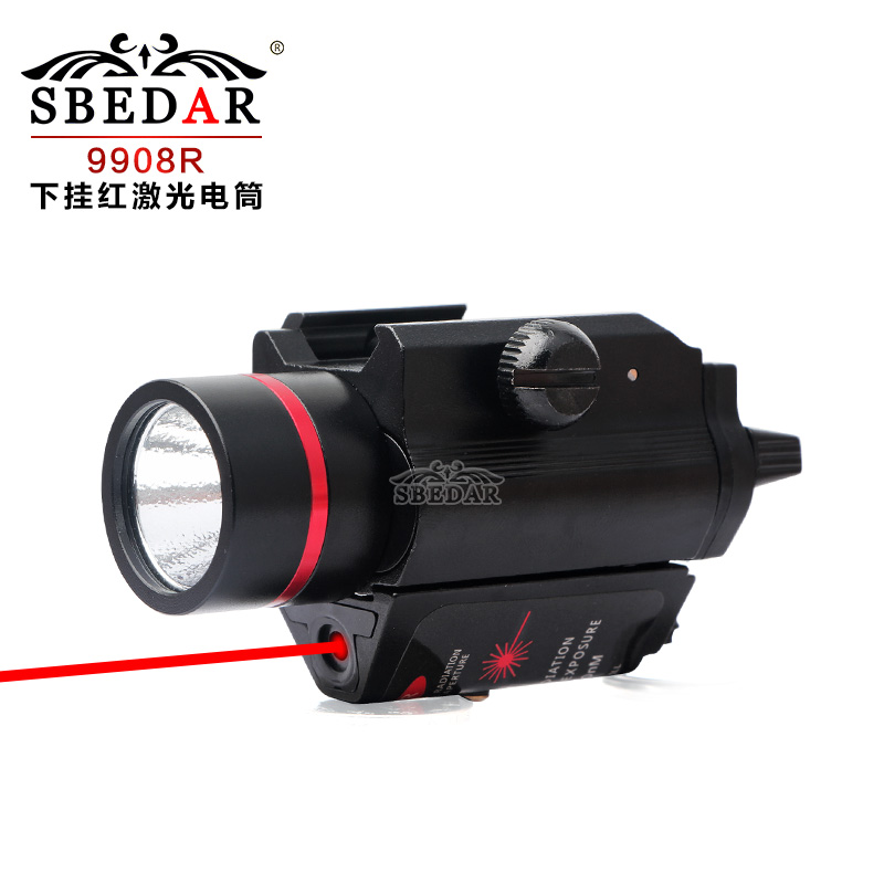 M6 red Laser infrared LED white tactical Flashlight thumbnail