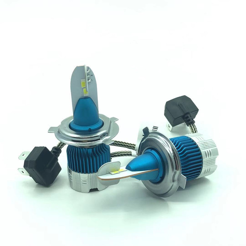 The ultra-bright Mi2 high beams of the car led headlights have been replaced with 35W high-power H4 and H7 spotlights Specification drawing