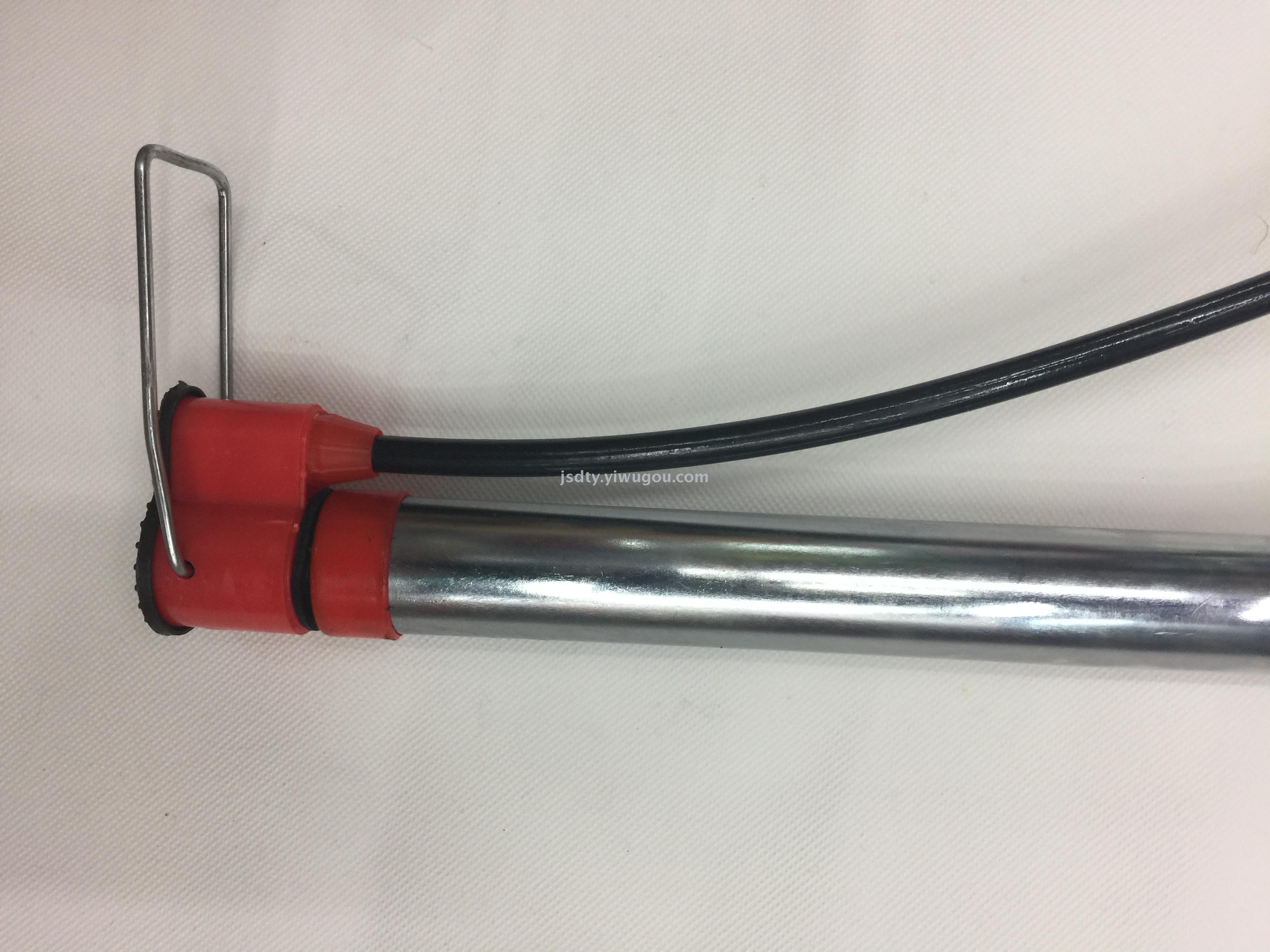 铝合金钢管打气筒 手动打气筒 自行车电动车打气筒 球类打气筒细节图