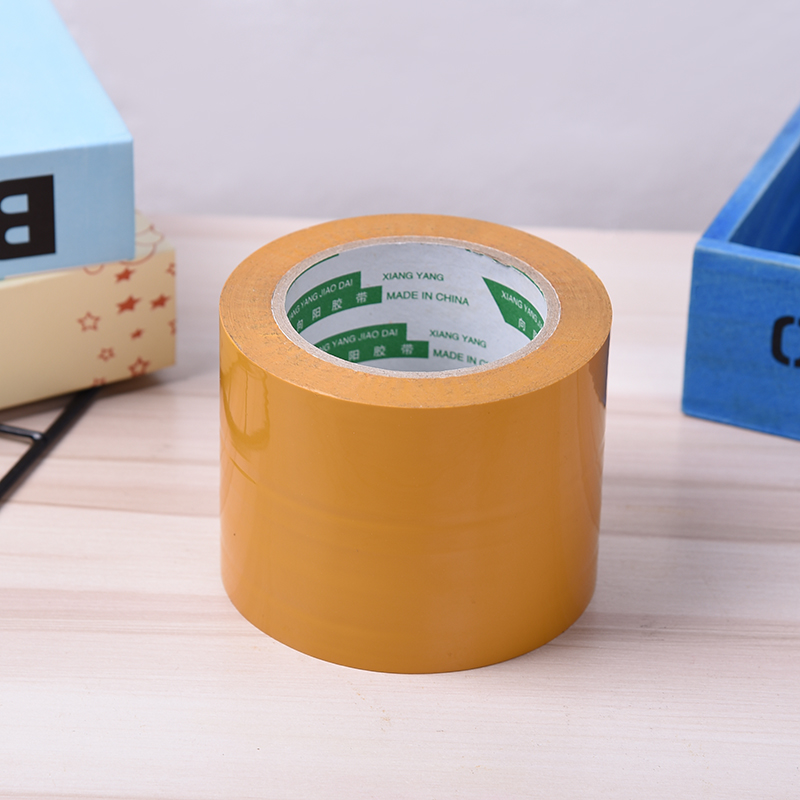 Customized factory wholesale of 10cm widened transparent packing tape, beige tape, printed tape Specification image