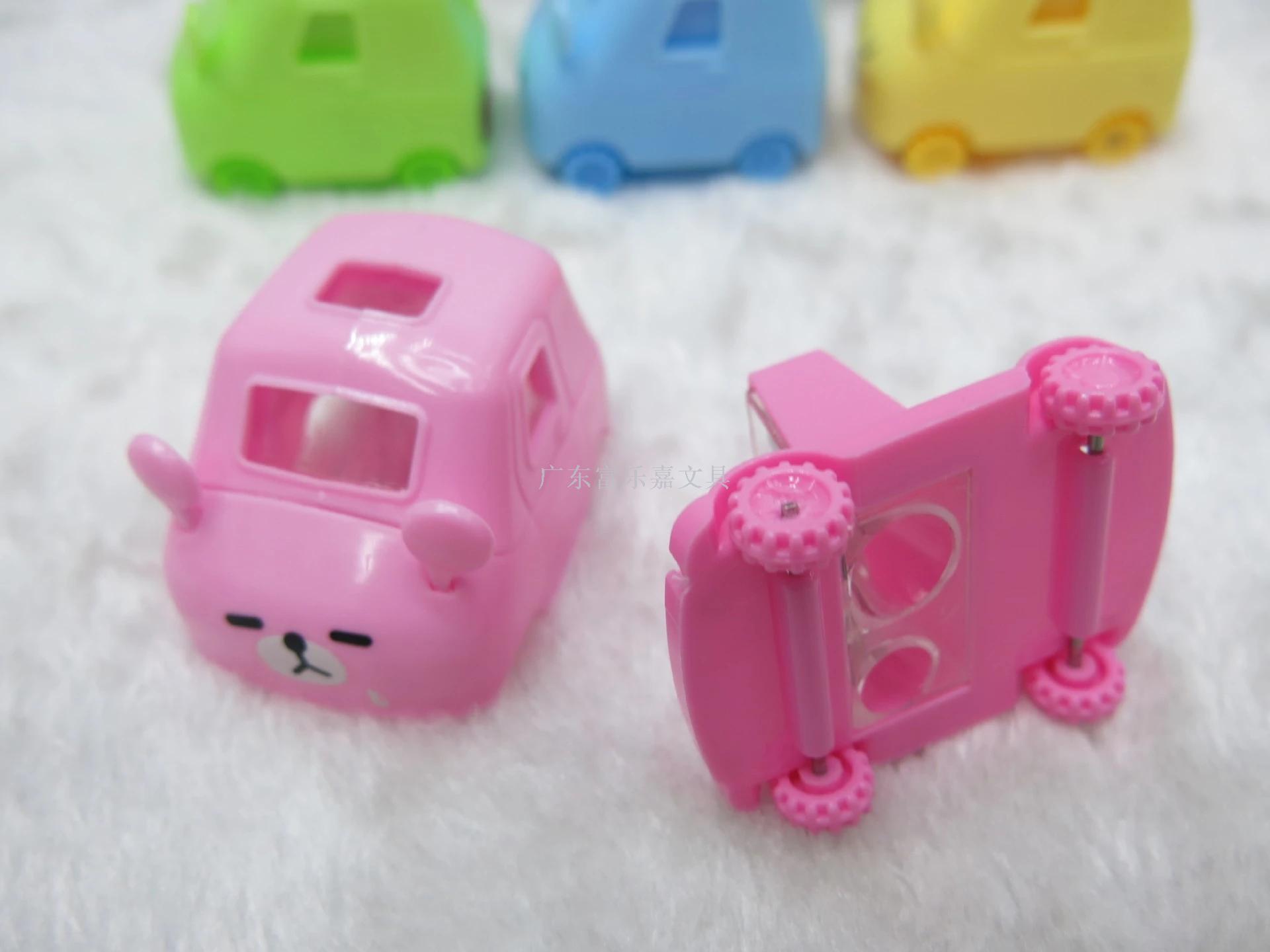 Fulejia factory direct sales, self-produced and self-sold car pencil sharpeners, plastic cute pencil sharpeners, and student stationery Application Scenario
