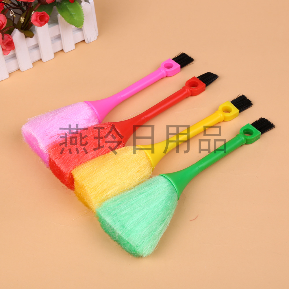 多功能小刷子缝隙扫尘刷电脑键盘除尘刷两头多用桌面清洁软毛刷产品图