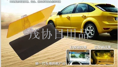 Car anti-glare mirror day and night vehicle-mounted sunshade visor visor eye protector