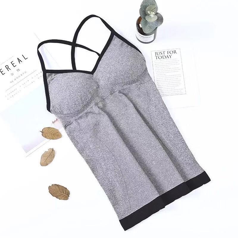 Seamless Long Cross Back Wrap Top Top Top No Underwire Sexy V-Neck All-Match Girly Halter Top Specification drawing